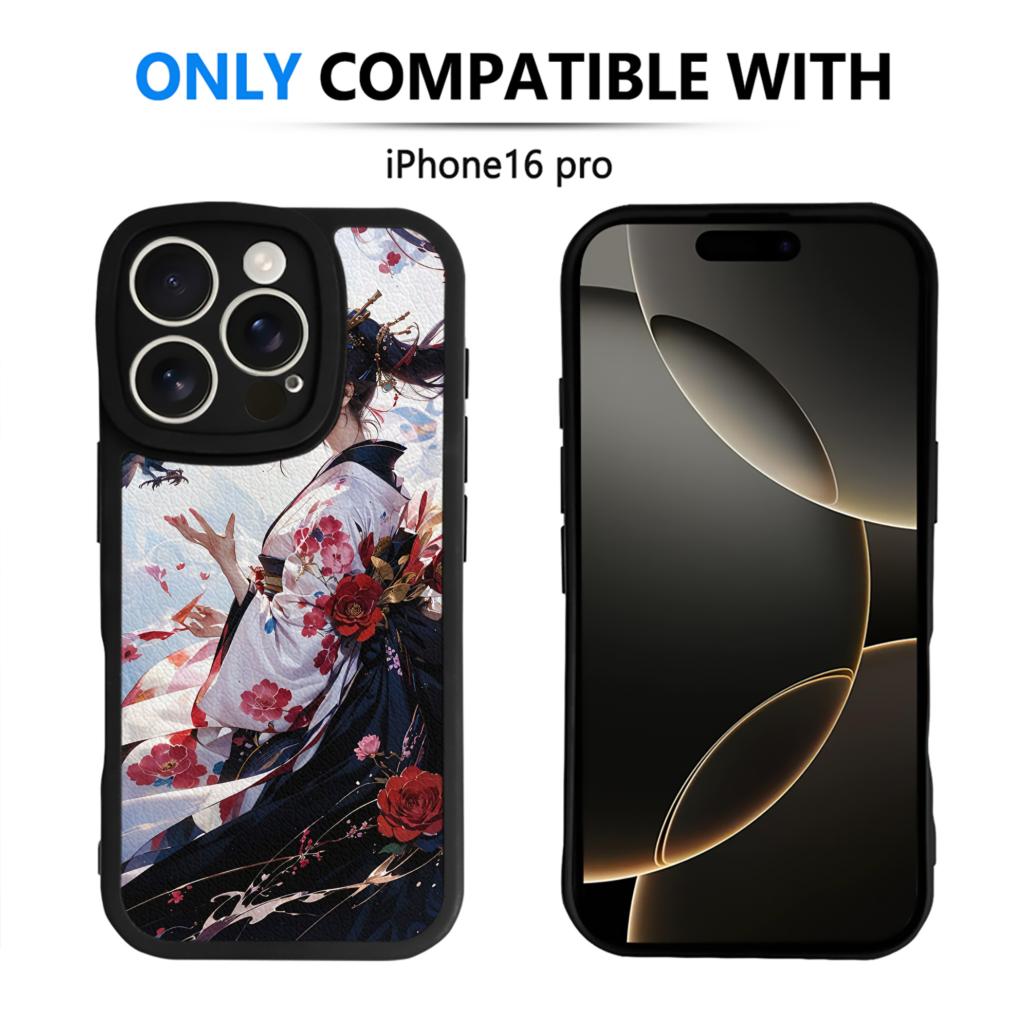 （画像用） 刀剣乱舞 Touken Ranbu 【iPhone 16シリーズ対応】シリコンスマホケース（レザー調） 材質：シリコン